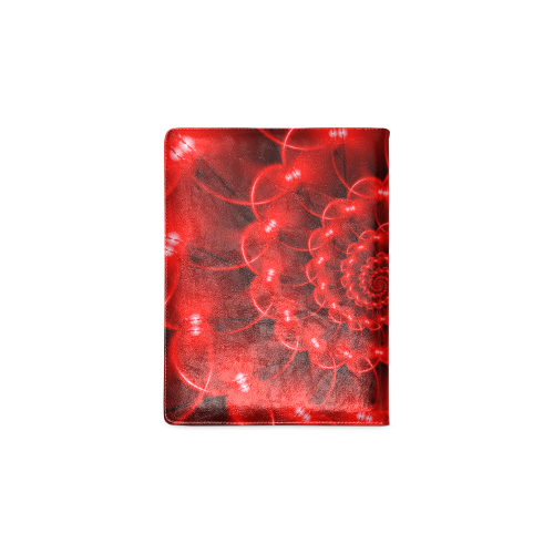 Red Glossy Spiral Custom NoteBook B5