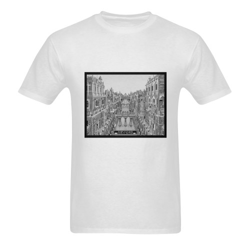 UTOPIA by Kelvin Coles Sunny Men's T- shirt (Model T06)