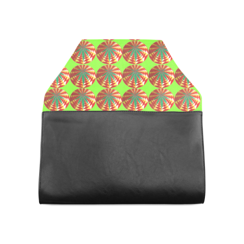 Sweet Leaf by Kelvin Coles Clutch Bag (Model 1630)