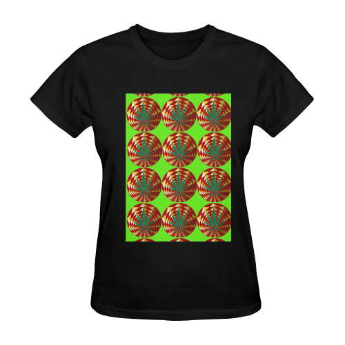 Sweet Leaf by Kelvin Coles Sunny Women's T-shirt (Model T05)