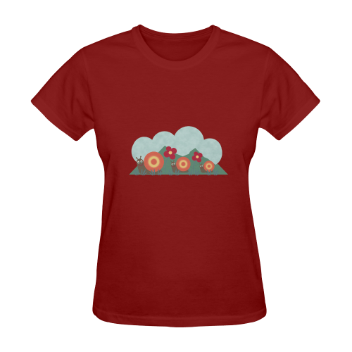 Snails Sunny Women's T-shirt (Model T05)