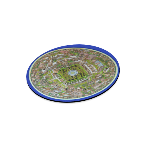 Planetoid (Spherical Plane) by Kelvin Coles Round Mousepad