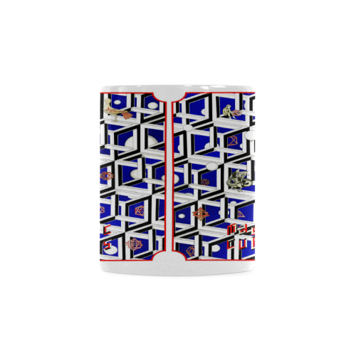 Magic Cubes by Kelvin Coles White Mug(11OZ)