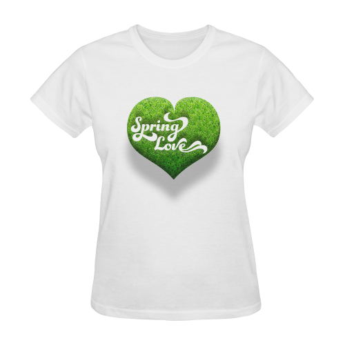 Spring Love Sunny Women's T-shirt (Model T05)