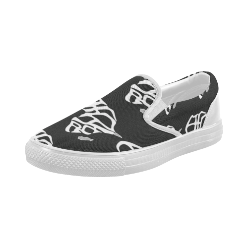 Custom Women Shoes | CAM237design Women's Slip-on Canvas Shoes (Model 019)