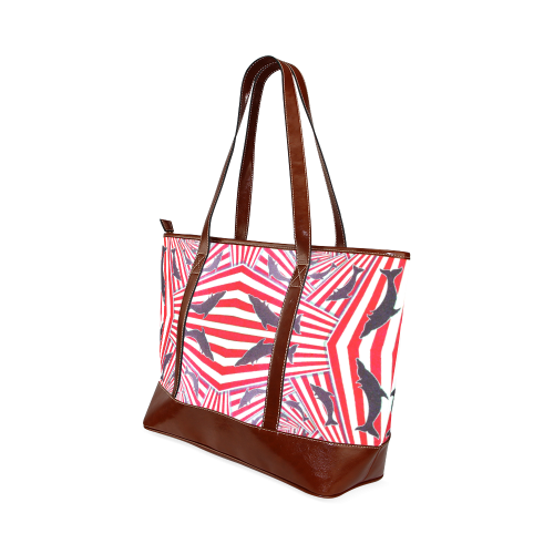 Dolphins by Kelvin Coles Tote Handbag (Model 1642)