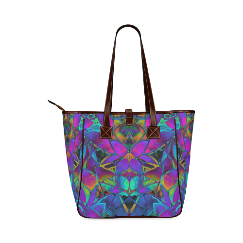 Floral Fractal Art G308 Classic Tote Bag (Model 1644)