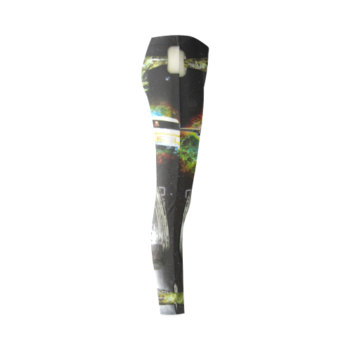 GOODWOOD EAGLE VS PREDATOR FROST WHITE BRANDY Cassandra Women's Leggings (Model L01)