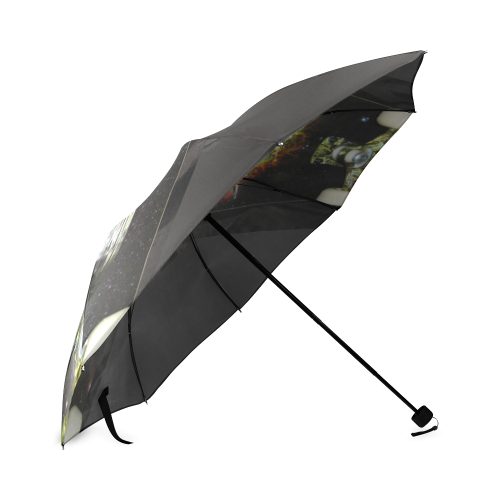 GOODWOOD EAGLE VS PREDATOR FROST WHITE BRANDY Foldable Umbrella (Model U01)
