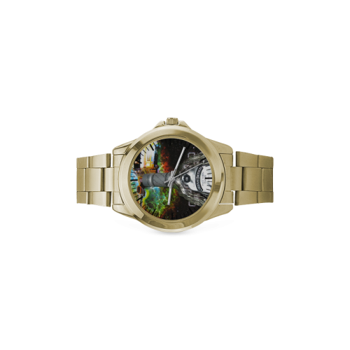 GOODWOOD EAGLE VS PREDATOR FROST WHITE BRANDY Custom Gilt Watch(Model 101)