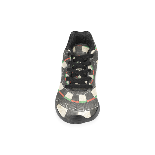Spiral Dart Board Droste Effect Women’s Running Shoes (Model 020)