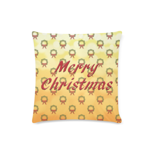 Fa La La La La Custom Zippered Pillow Case 16"x16" (one side)