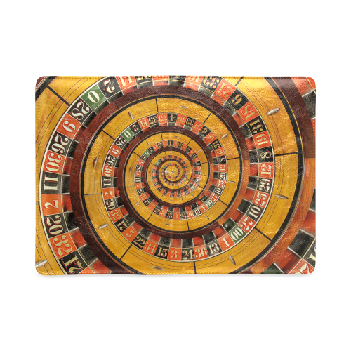 Spiral Roulette Wheel Droste Custom NoteBook A5