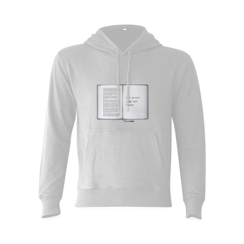 Funny Page Not Found Book Error 404 Oceanus Hoodie Sweatshirt (Model H03)