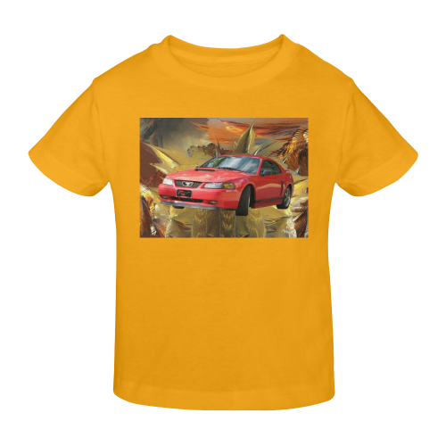 RED MUSTANG GT 03 GOLD SERIES (690)