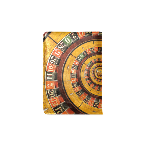 Spiral Roulette Wheel Droste Custom NoteBook A5