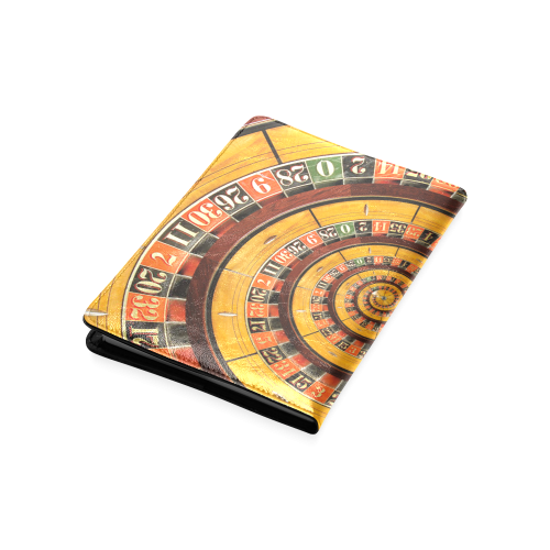 Spiral Roulette Wheel Droste Custom NoteBook A5