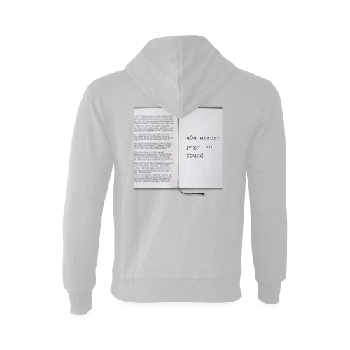 Funny Page Not Found Book Error 404 Oceanus Hoodie Sweatshirt (Model H03)