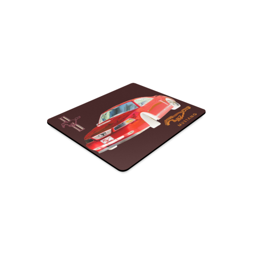 MUSTANG GT CHROME RED Rectangle Mousepad