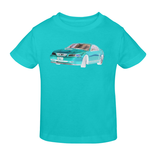 MUSTANG GT CHROME BLUE