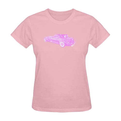 1984 ZIMMER GOLDEN SPIRIT PINK Sunny Women's T-shirt (Model T05)