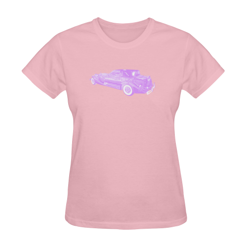 1984 ZIMMER GOLDEN SPIRIT PURPLE LIGHT Sunny Women's T-shirt (Model T05)