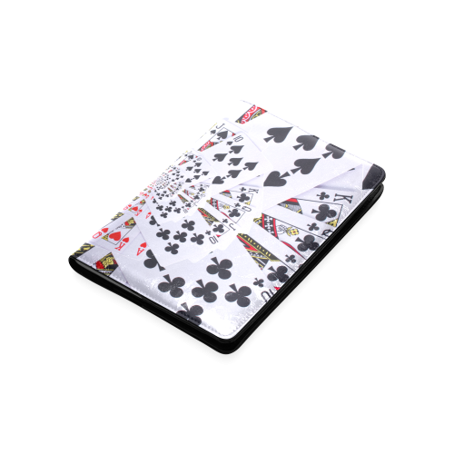 Poker Royal Flush All Suits Droste Spiral Custom NoteBook A5