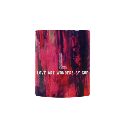 loveartwonders pink sunset Custom Morphing Mug