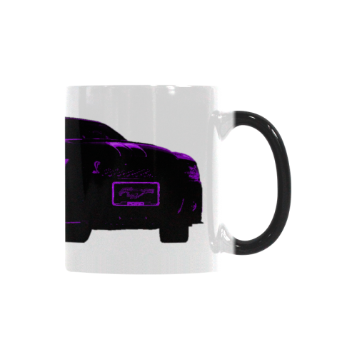 2011 GT500 SHELBY COBRA  MUSTANG PURPLE Custom Morphing Mug