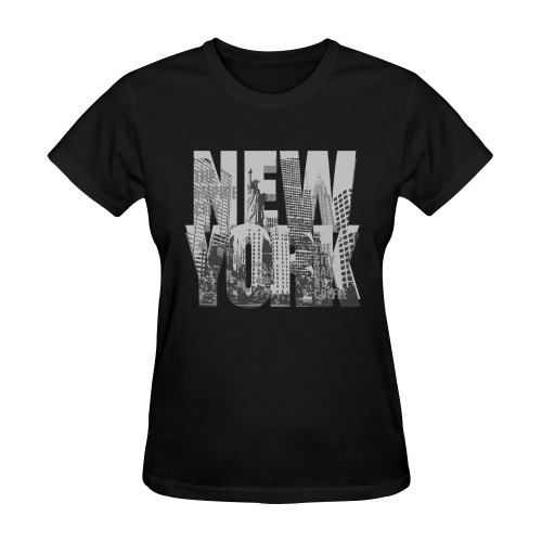 NewYork Sunny Women's T-shirt (Model T05)