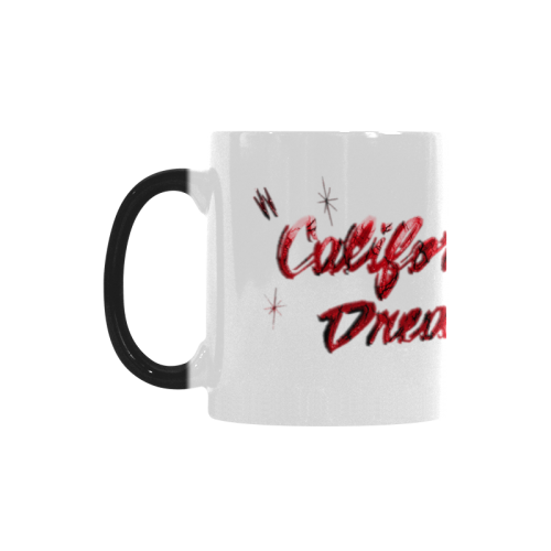 CALIFORNIA DREAMER RED Custom Morphing Mug