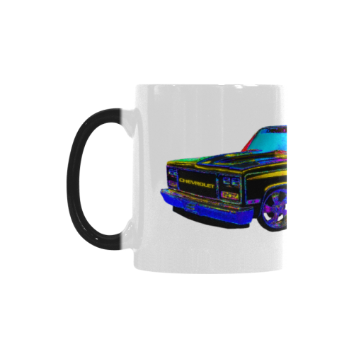 1988 CHEVROLET SILVERADO YELLOW Custom Morphing Mug