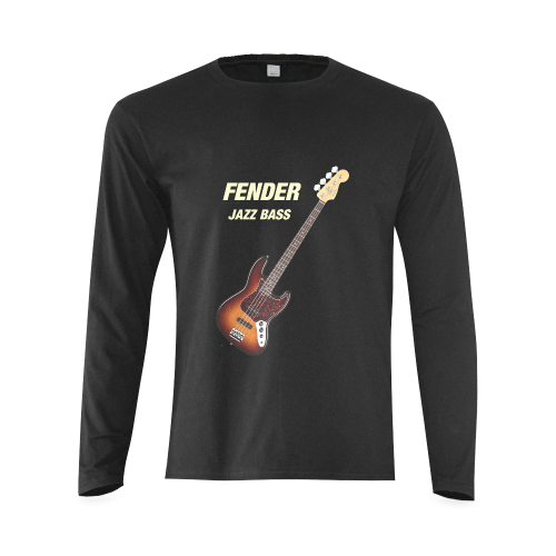 Fender Jazz Bass Sunny Men's T-shirt (long-sleeve) (Model T08)