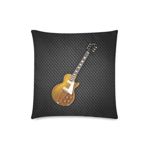 Gibson les paul goldtop 1953 Custom Zippered Pillow Case 18"x18"(Twin Sides)
