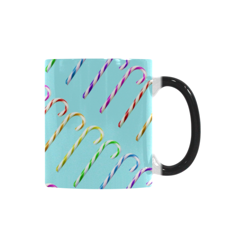 Candycanes Custom Morphing Mug