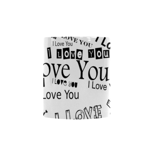 I love you Custom Morphing Mug