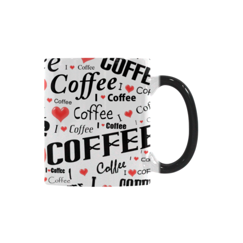 I love coffee Custom Morphing Mug