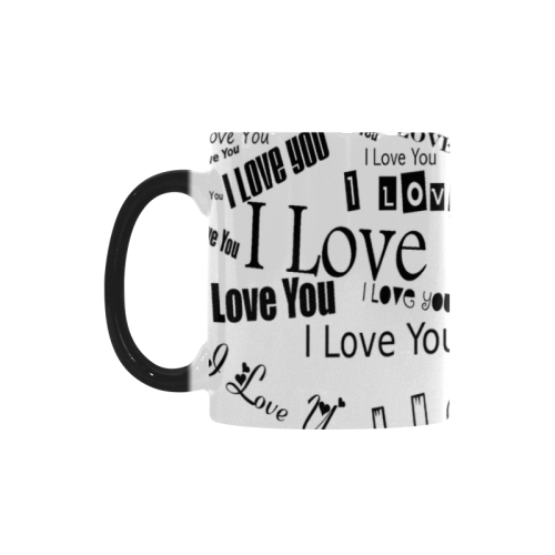 I love you Custom Morphing Mug
