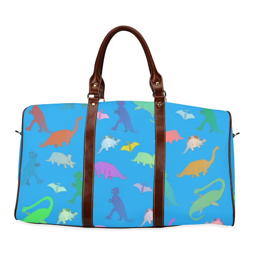Dinosaurs Waterproof Travel Bag/Large (Model 1639)