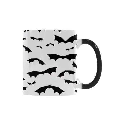 Black Bats Custom Morphing Mug