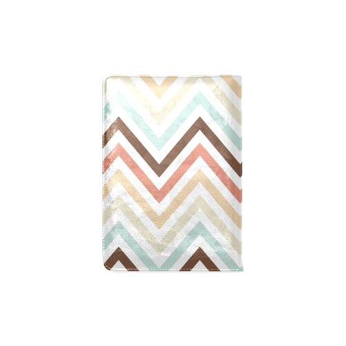 Choco Latte Chevron Custom NoteBook A5