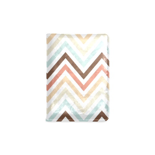 Choco Latte Chevron Custom NoteBook A5