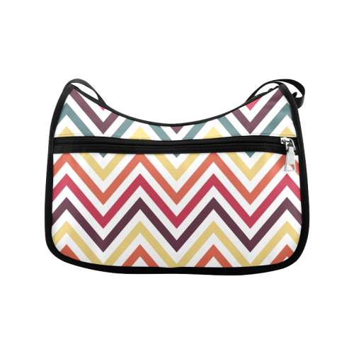 Colorful Modern Chevron Crossbody Bags (Model 1616)