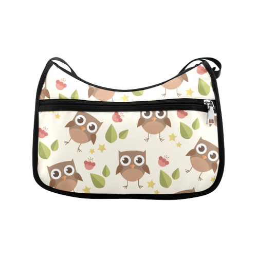 Modern Retro Owl Pattern Crossbody Bags (Model 1616)