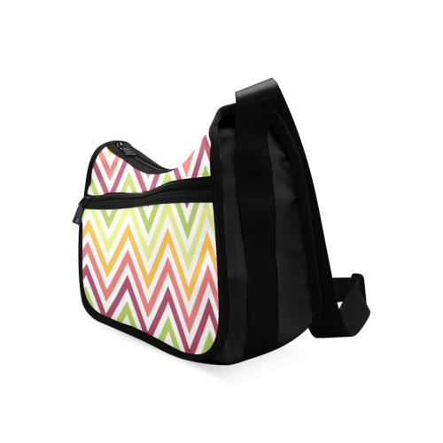 Modern Trendy Chevron Crossbody Bags (Model 1616)