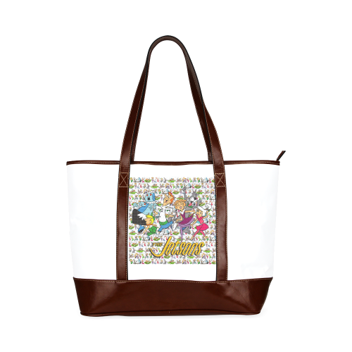 JETSONS BLOTTER (899x896) Tote Handbag (Model 1642)