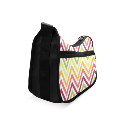 Modern Trendy Chevron Crossbody Bags (Model 1616)