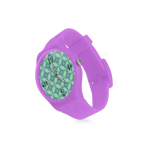 Teal Mint Geometric Tile Pattern