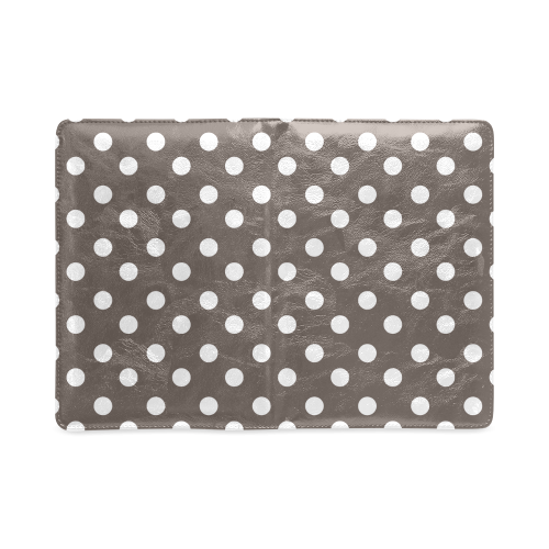 Beige Polka Dots Custom NoteBook A5