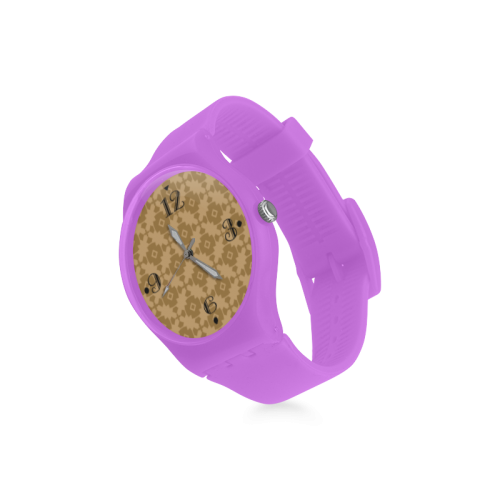 Dark tan Geometric Tile Pattern